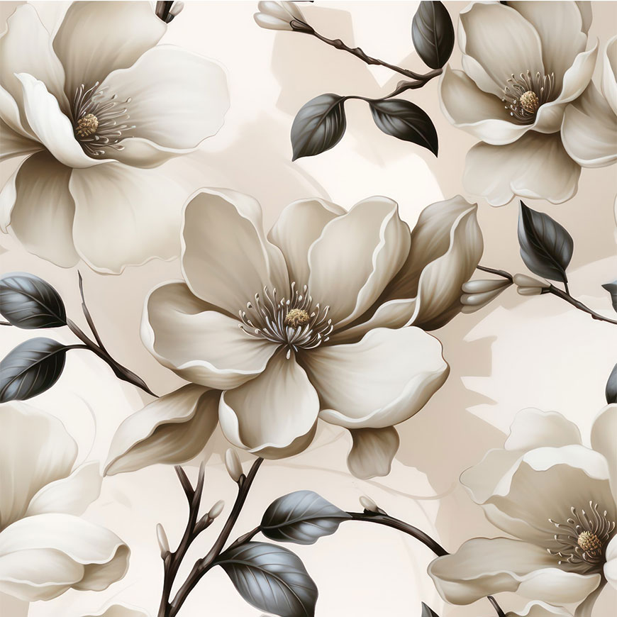 Carta da parati "Sfumature di Magnolia" - immagine 2