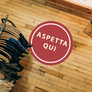 Adesivi calpestabili stampati e sagomati in vinile personalizzati e laminabili