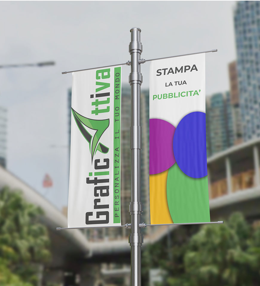 Banner Blockout in Poliestere Spalmato PVC da 450 g. - immagine 2