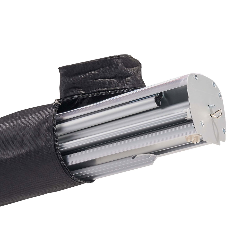 Roll Up Standard | Espositore Avvolgibile Argento o Nero - immagine 4