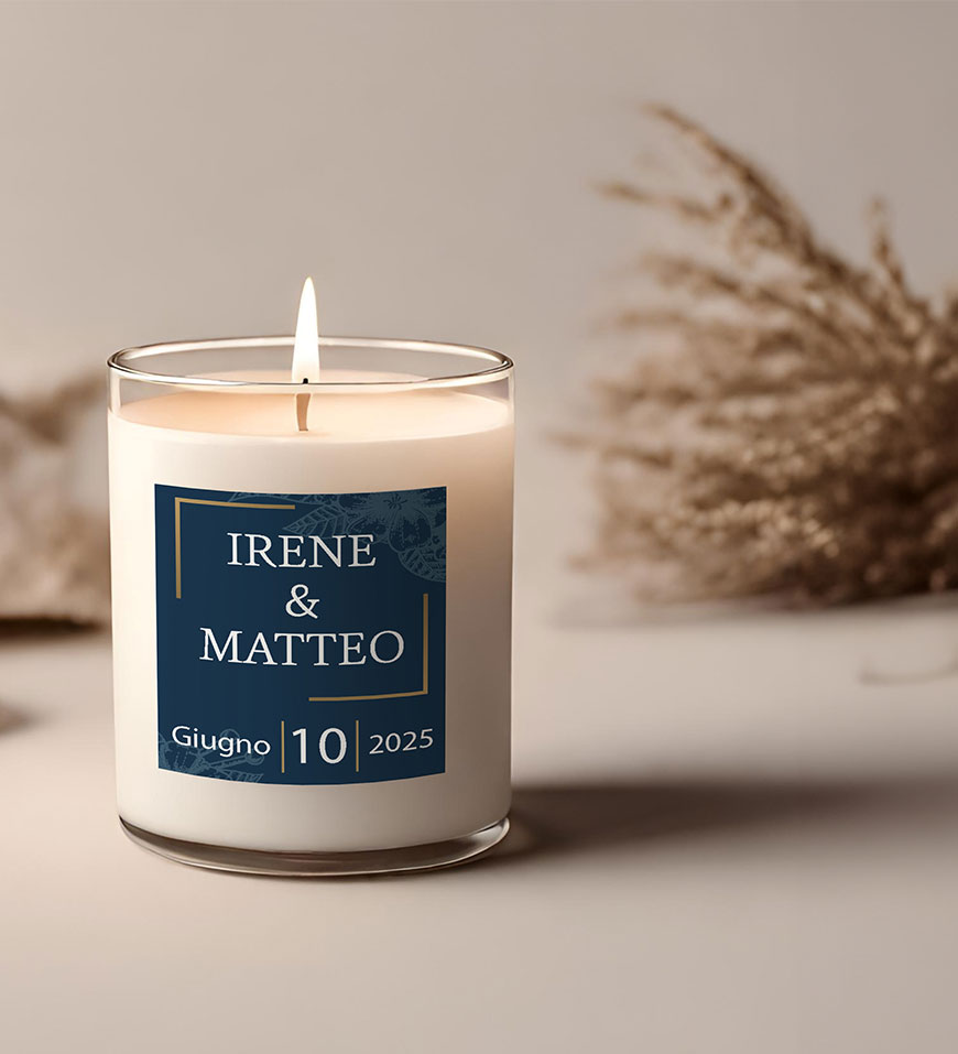 Etichetta Adesiva "Blu Notte"