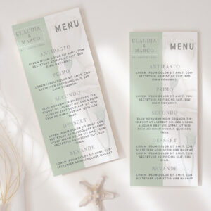 Menu Ricevimento "Sussurri Di Fiori"
