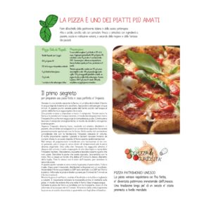 retro calendario pizza trimestrale 12 fogli retro carta patinata testata pressofusa