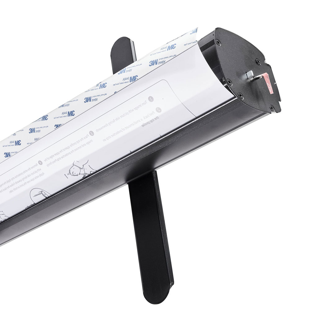 Roll Up Standard | Espositore Avvolgibile Argento o Nero - immagine 9