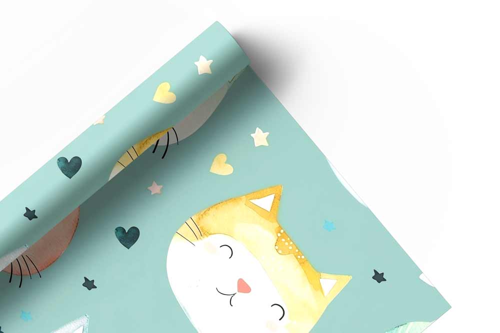 Carta da parati "Gatti Stellari " - immagine 3