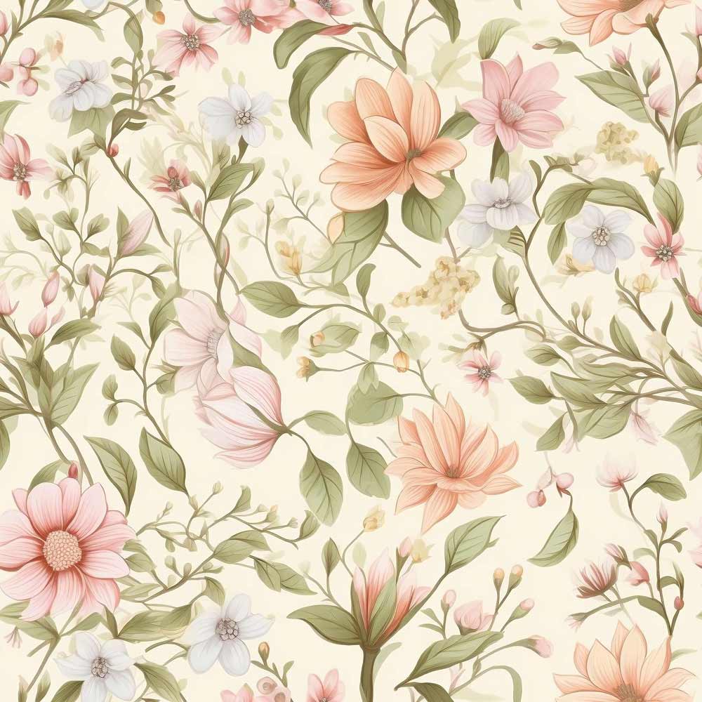 Carta da parati "Fioritura di Primavera" - immagine 2