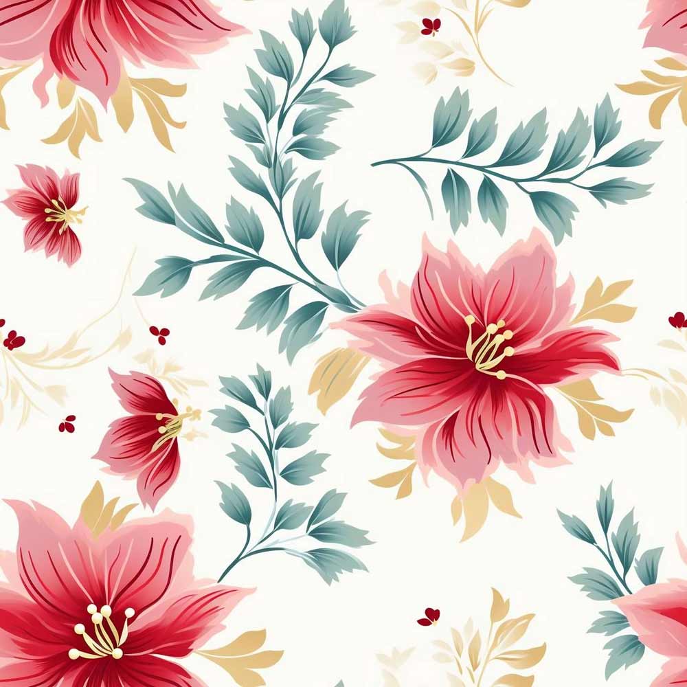 Carta da parati "Fioritura Tropicale" - immagine 3