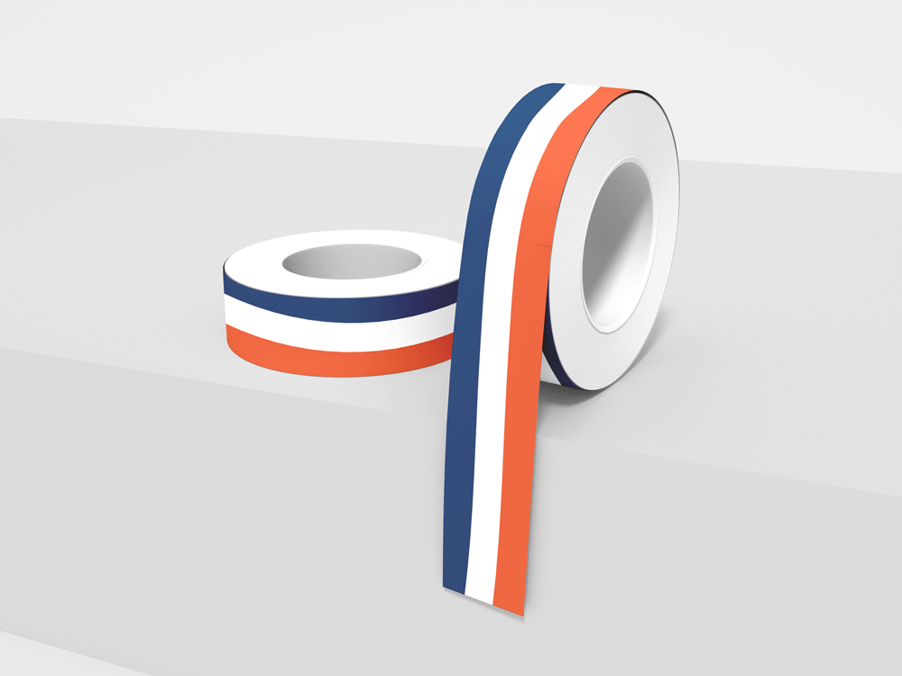 Striscia Adesiva Bandiera Francia in Vinile - immagine 3