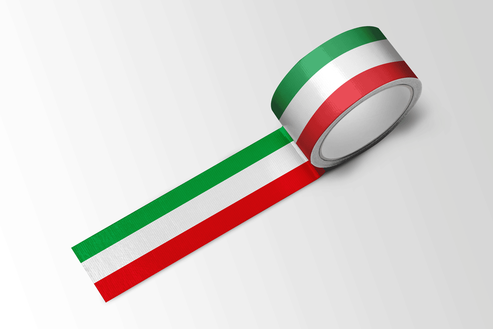Striscia Adesiva Bandiera Italia in Vinile - immagine 2