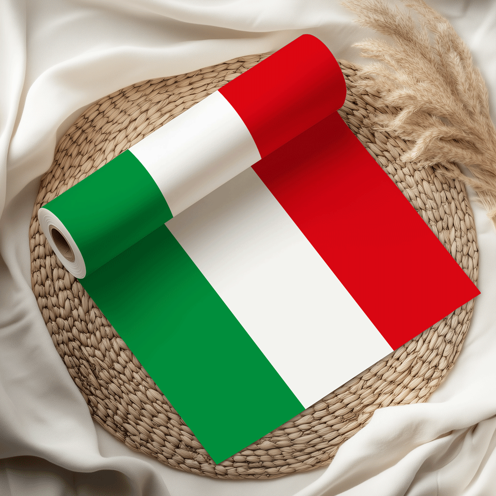 striscia adesiva bandiera Italia in vinile alta definizione