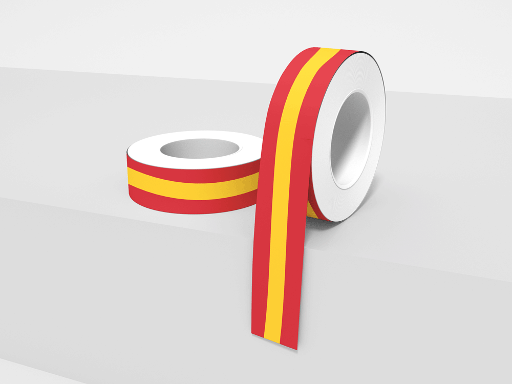 Striscia Adesiva Bandiera Spagna in Vinile - immagine 3