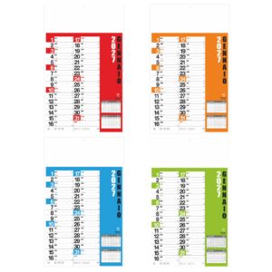 calendario norvegese trimestrale 12 fogli carta patinata personalizzabile testata pubblicitaria