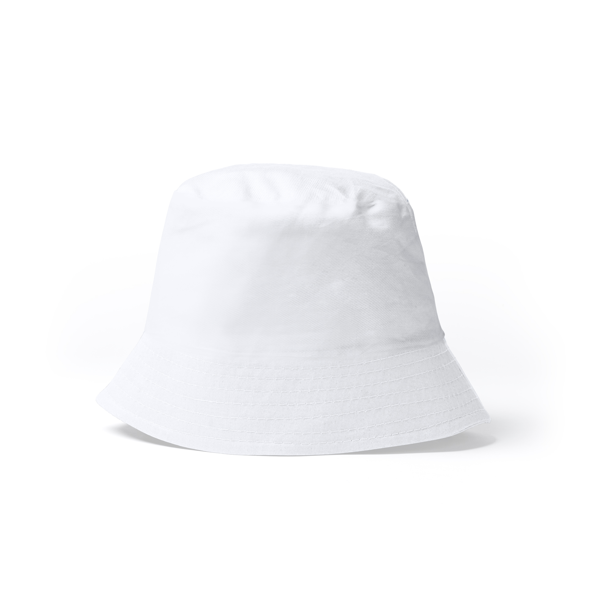 Cappello stile bob bianco in cotone 100% personalizzabile modello pescatore