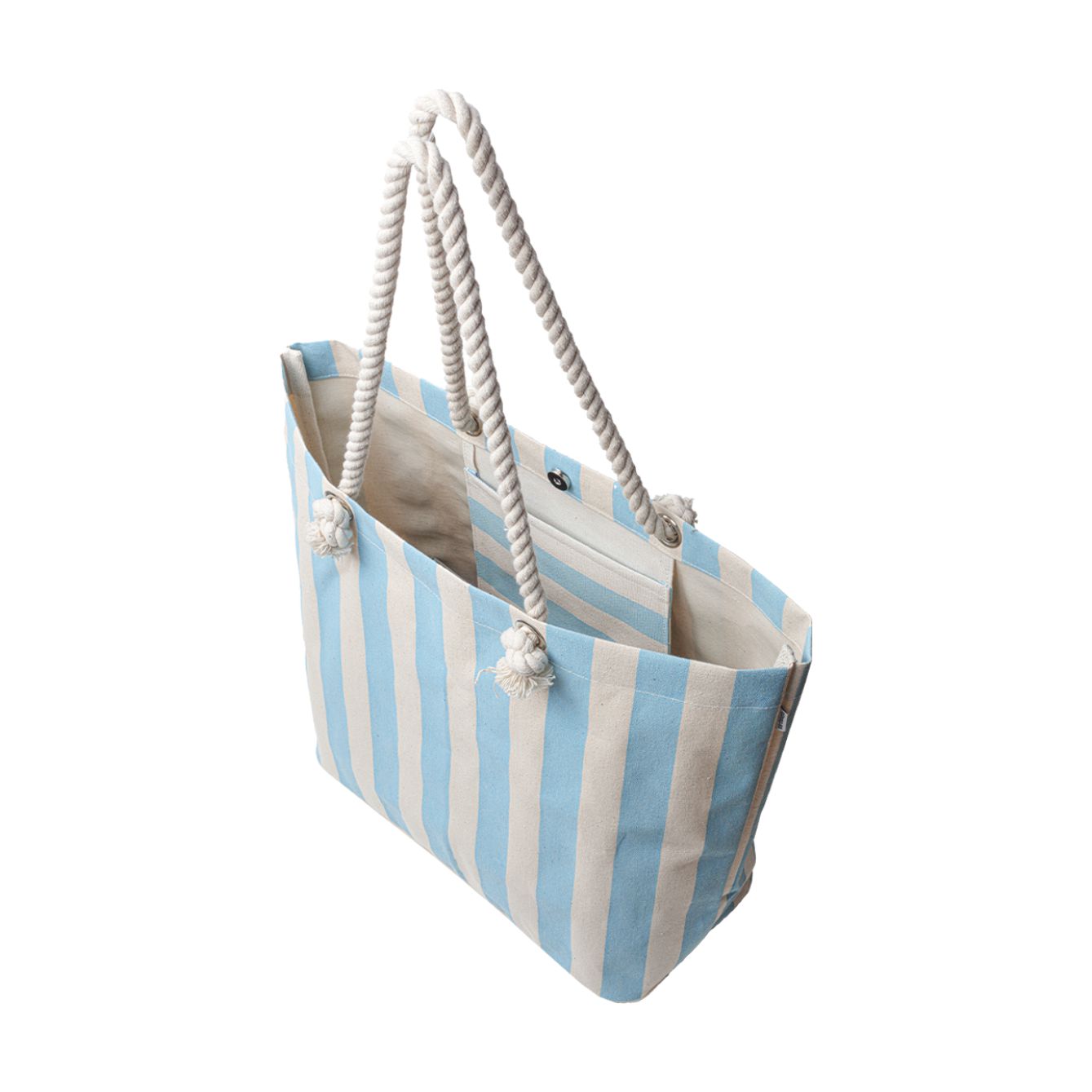 10 x Borse Mare Personalizzate in Canvas con Manici in Corda - immagine 2