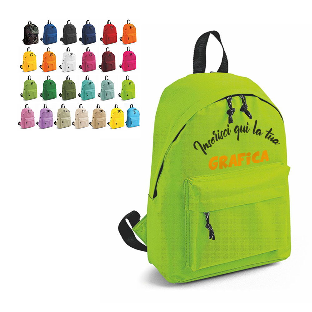 Zaini kaleido personalizzati in poliestere 600D disponibile in vari colori