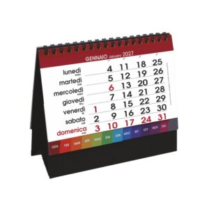 interno calendario da tavolo personalizzato desk 13 fogli con stampa hd